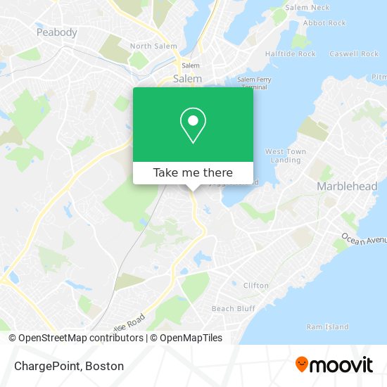 ChargePoint map