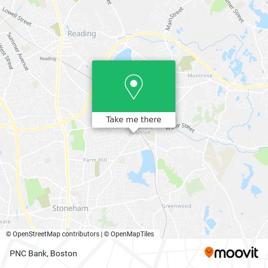 PNC Bank map