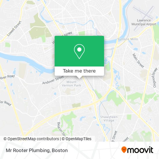 Mr Rooter Plumbing map