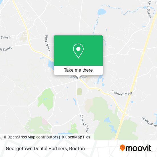 Georgetown Dental Partners map