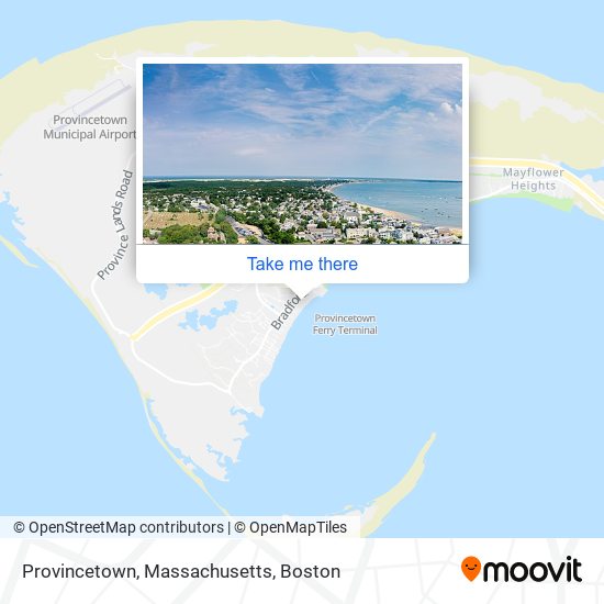 Provincetown, Massachusetts map