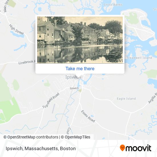 Ipswich, Massachusetts map