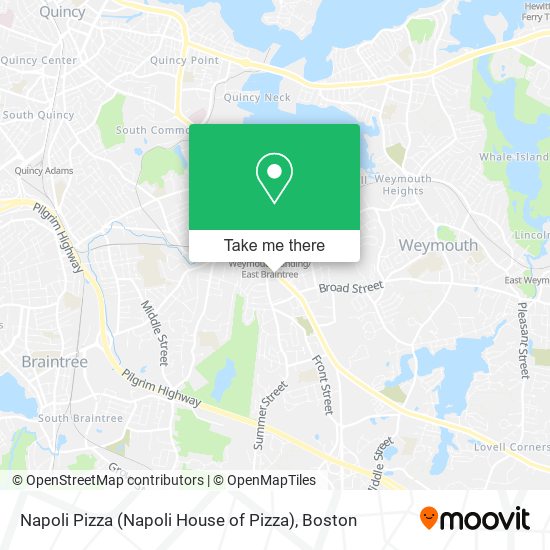 Mapa de Napoli Pizza (Napoli House of Pizza)