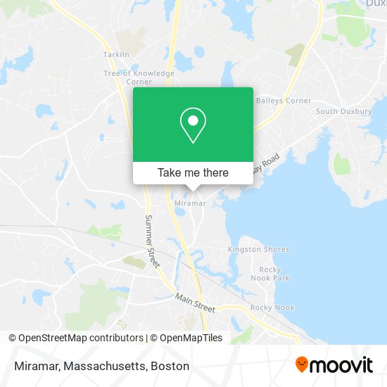 Miramar, Massachusetts map