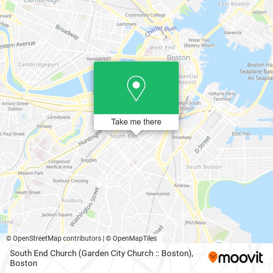 South End Church (Garden City Church :: Boston) map