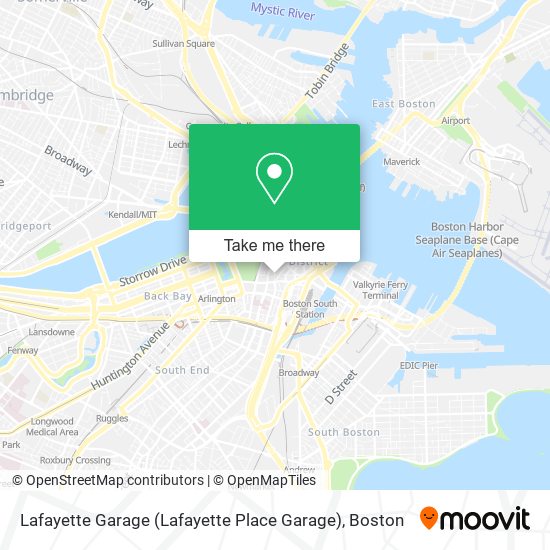 Mapa de Lafayette Garage (Lafayette Place Garage)