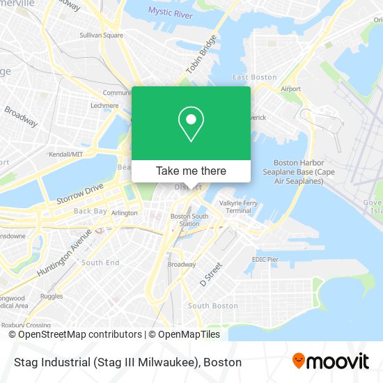 Mapa de Stag Industrial (Stag III Milwaukee)