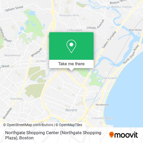 Northgate Shopping Center (Northgate Shopping Plaza) map