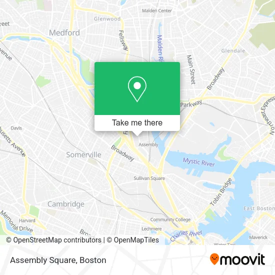 Mapa de Assembly Square
