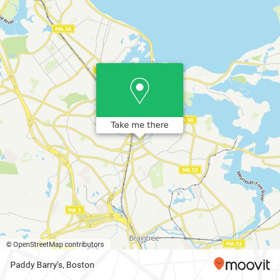 Mapa de Paddy Barry's