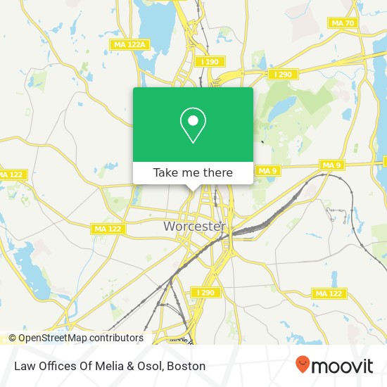 Law Offices Of Melia & Osol map