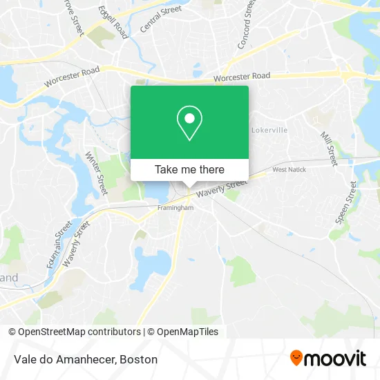 Vale do Amanhecer map