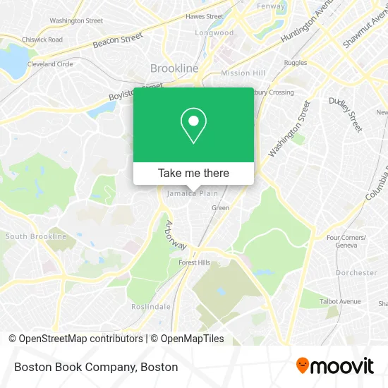 Boston Book Company map