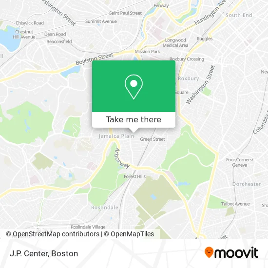 Mapa de J.P. Center