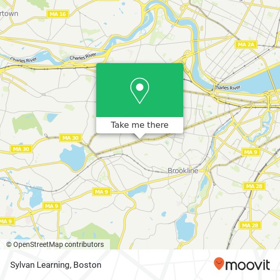 Mapa de Sylvan Learning