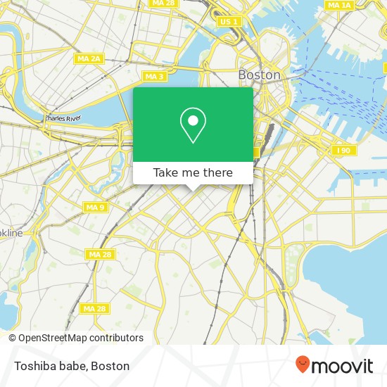 Toshiba babe map