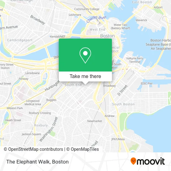 The Elephant Walk map