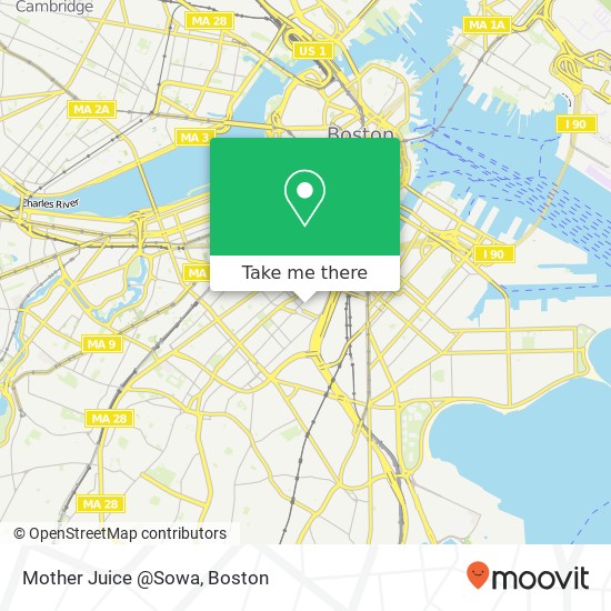 Mapa de Mother Juice @Sowa