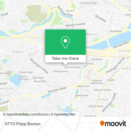 Mapa de OTTO Pizza