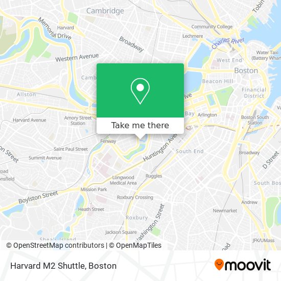 Mapa de Harvard M2 Shuttle