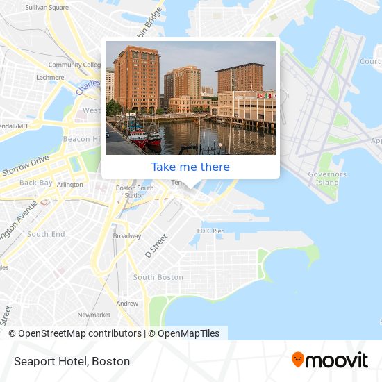 Mapa de Seaport Hotel