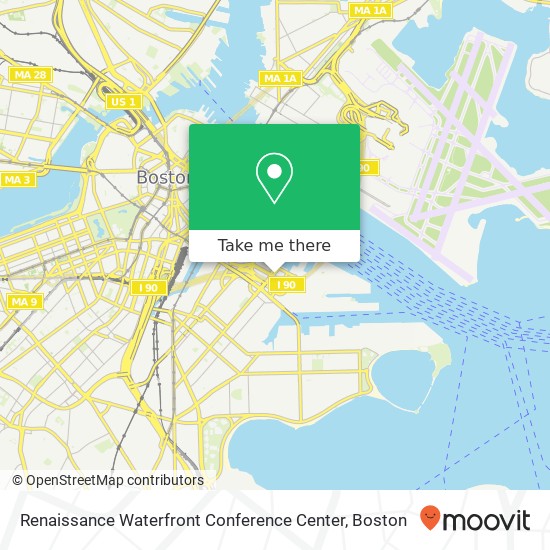 Renaissance Waterfront Conference Center map