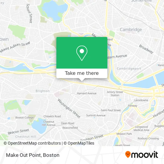 Make Out Point map