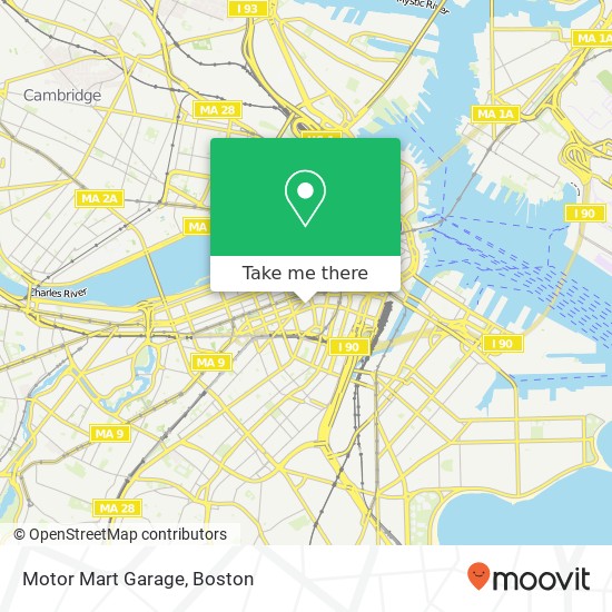 Motor Mart Garage map