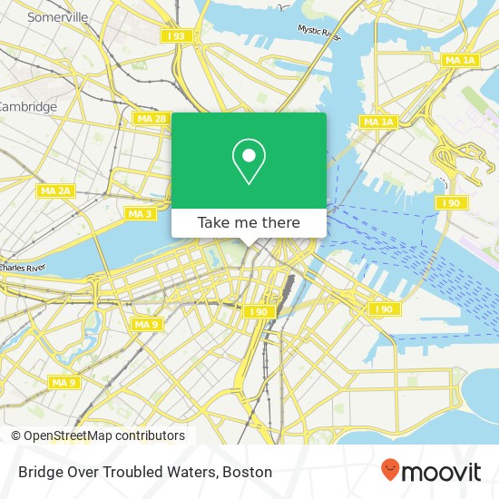 Mapa de Bridge Over Troubled Waters