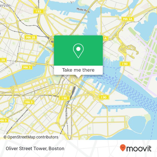 Mapa de Oliver Street Tower