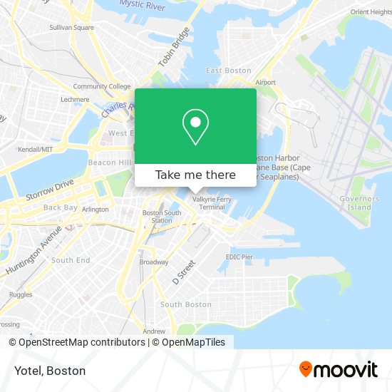 Yotel map