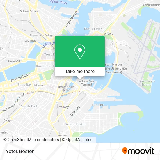 Yotel map