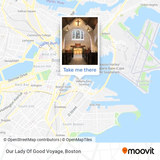 Our Lady Of Good Voyage map