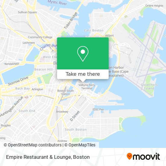 Mapa de Empire Restaurant & Lounge