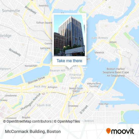 Mapa de McCormack Building