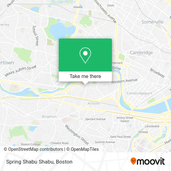 Spring Shabu Shabu map