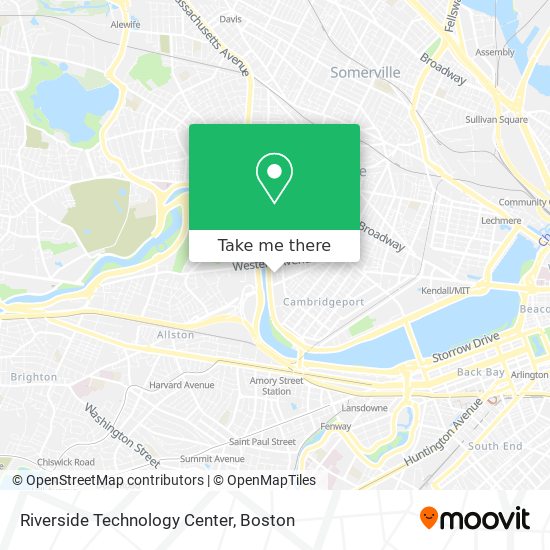 Mapa de Riverside Technology Center