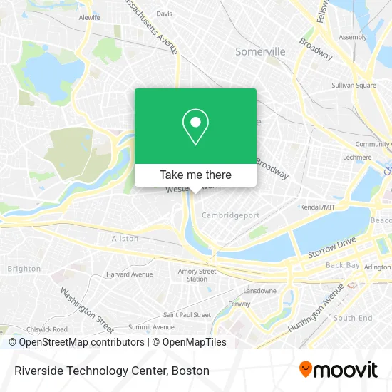 Riverside Technology Center map