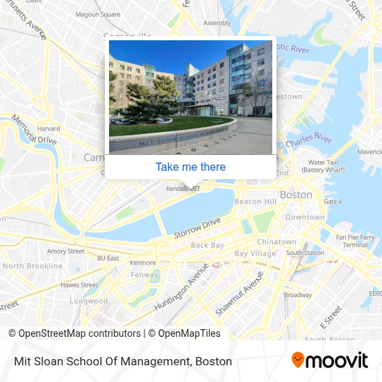 Mit Sloan School Of Management map
