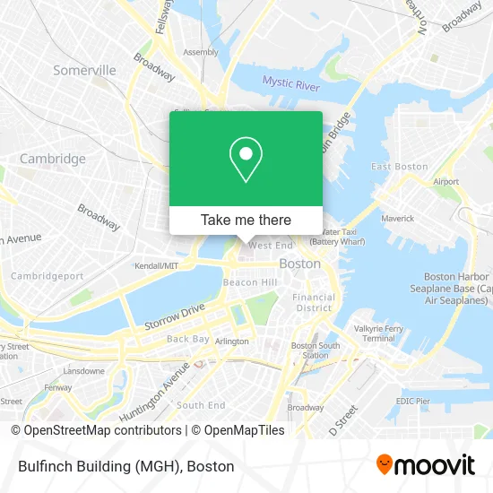 Bulfinch Building (MGH) map