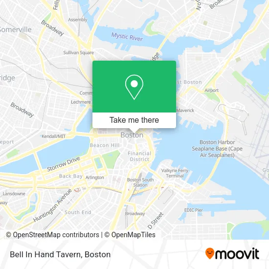 Bell In Hand Tavern map