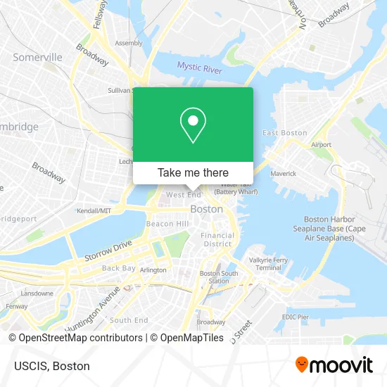 USCIS map