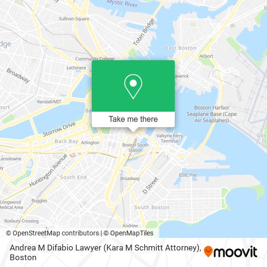 Mapa de Andrea M Difabio Lawyer (Kara M Schmitt Attorney)