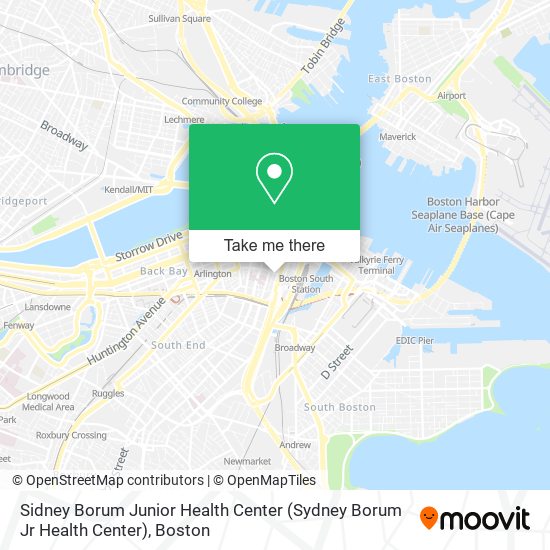 Sidney Borum Junior Health Center (Sydney Borum Jr Health Center) map