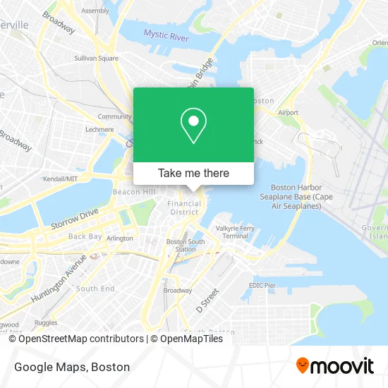 Google Maps map