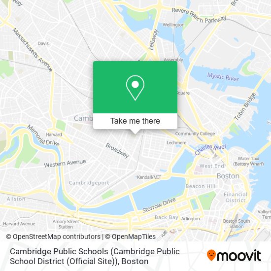 Cambridge Public Schools (Cambridge Public School District (Official Site)) map