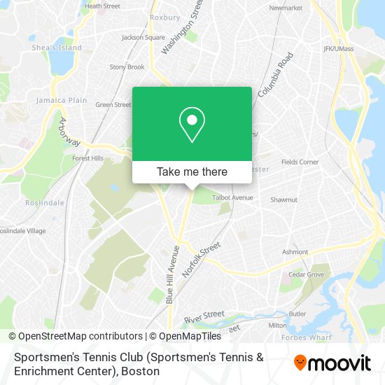 Mapa de Sportsmen's Tennis Club (Sportsmen's Tennis & Enrichment Center)