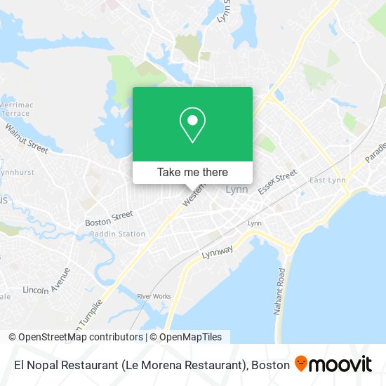 Mapa de El Nopal Restaurant (Le Morena Restaurant)