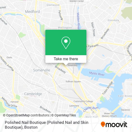 Mapa de Polished Nail Boutique (Polished Nail and Skin Boutique)