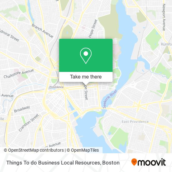 Mapa de Things To do Business Local Resources